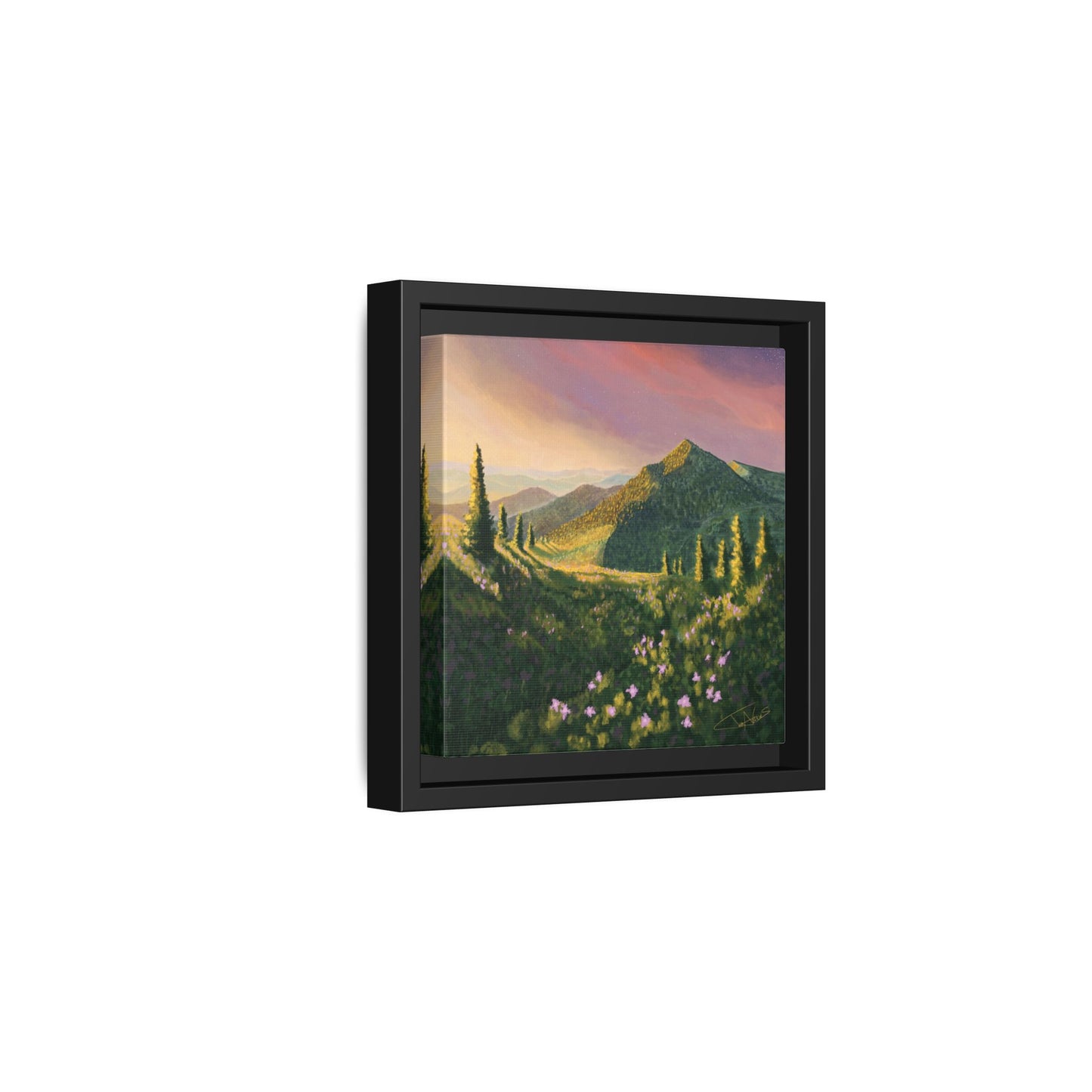 "Path of Light" Framed canvas