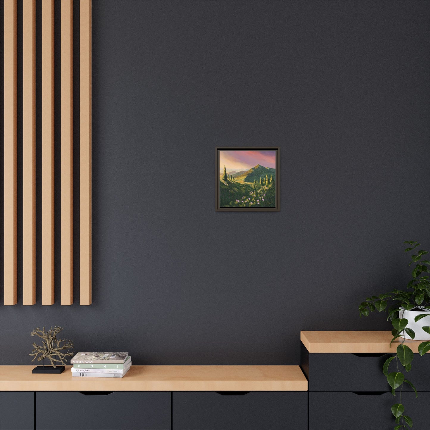 "Path of Light" Framed canvas