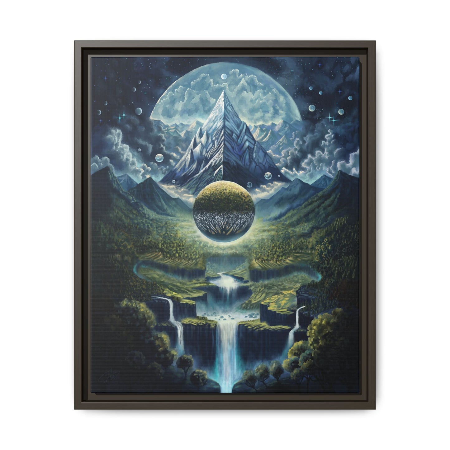 "Tree of Life" Framed canvas