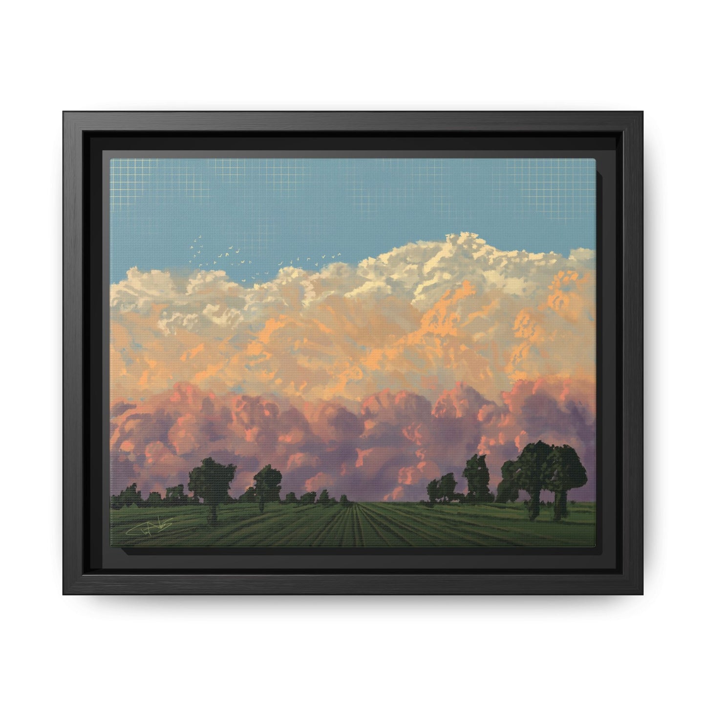 "Daydream" Framed canvas