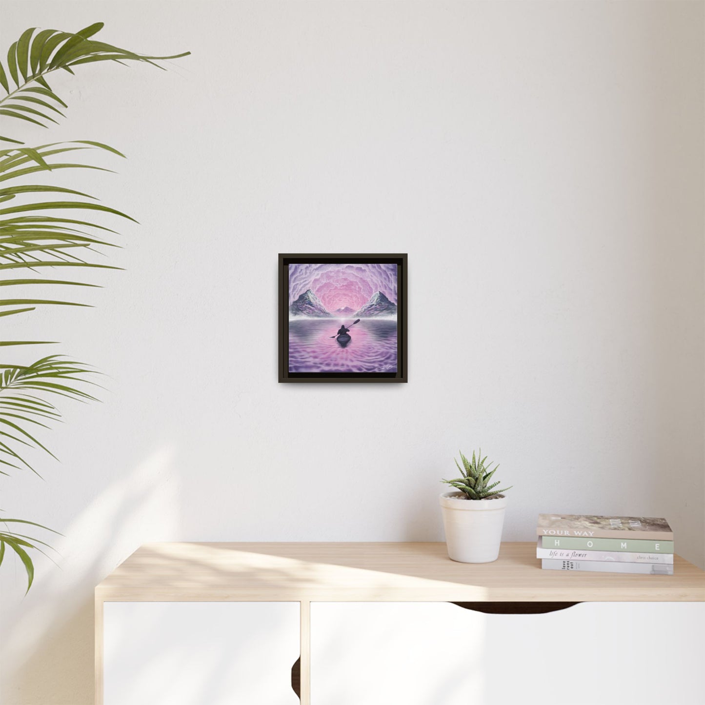 "Still Afloat" Framed canvas print
