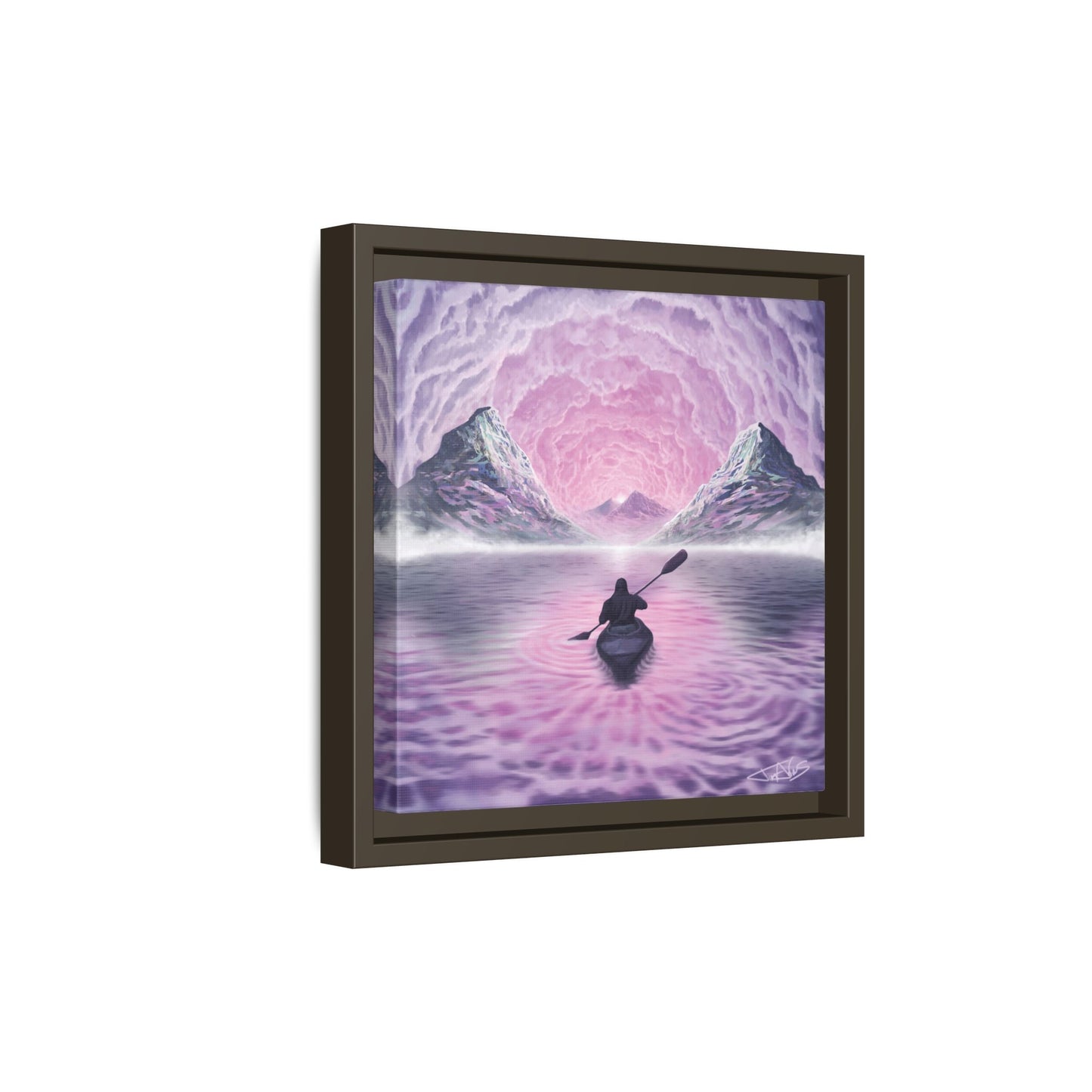 "Still Afloat" Framed canvas print