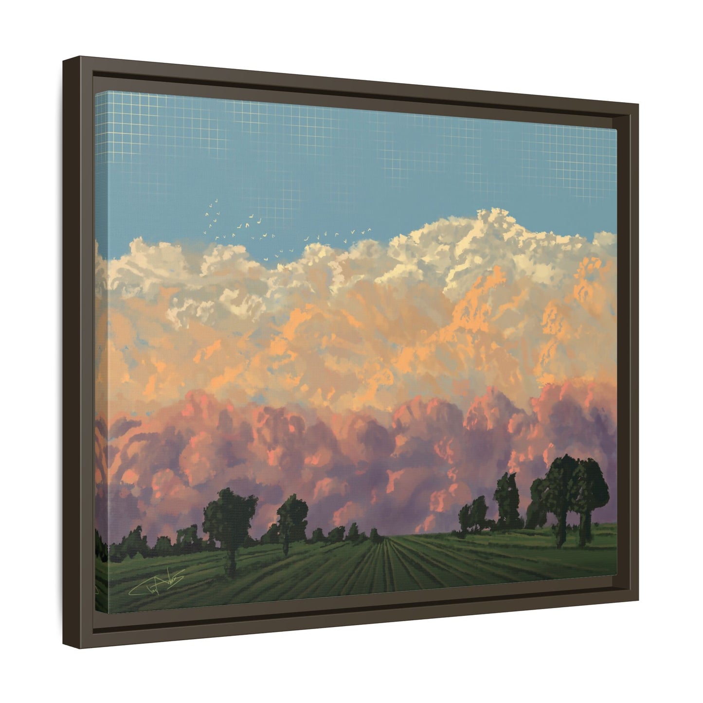 "Daydream" Framed canvas