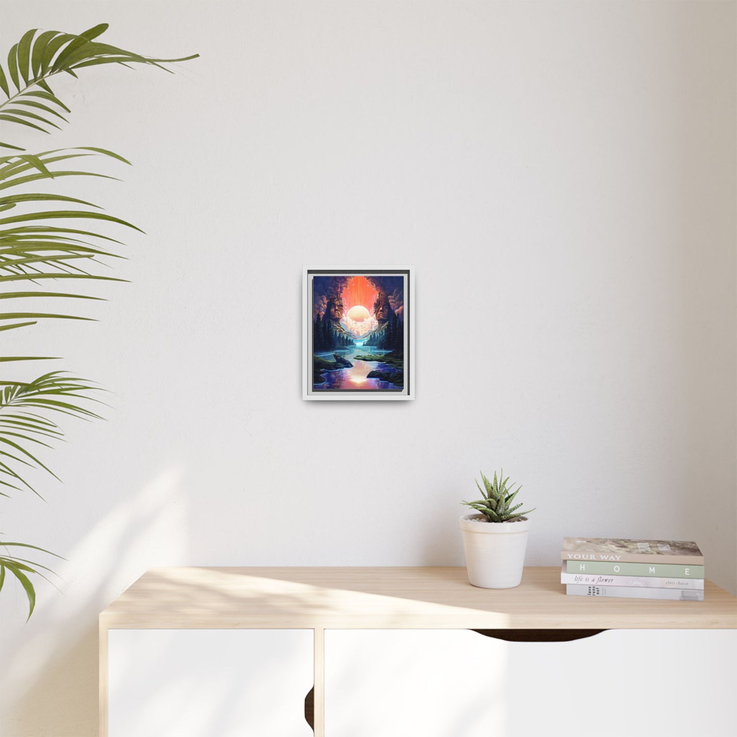 "Our Ruins" Framed canvas