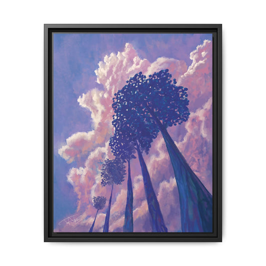 "Skyward" Framed canvas